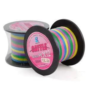 12합사 낚시줄 PE라인 합사라인 일본 원사 500M