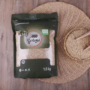 한그루 장세순 유기농 발아현미 6kg (1.5kg x 4봉)