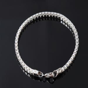 탁재훈 여자 남자 은팔찌 925 실버 체인 순은 팔찌 선물