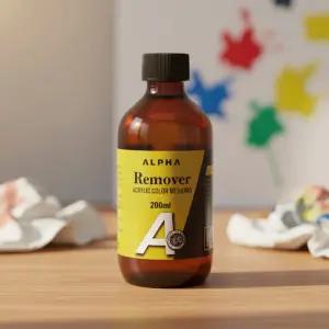 알파 리무버 아크릴 물감 녹이기 제거 붓 팔레트 세척 그림 200ml