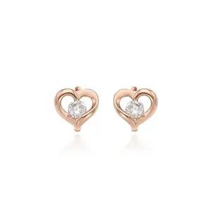 [로이드](마산점)14K 데일리베이직 하트 웨이브 귀걸이 LOFO1001G