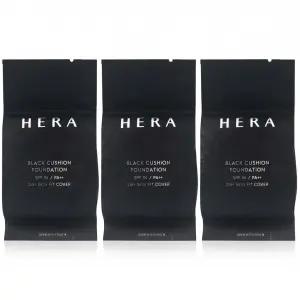 헤라 블랙쿠션 파운데이션 리필 21N1바닐라 15g x3개
