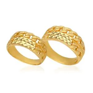 여자 순금 반지 11.25g [스지 커팅 체인]