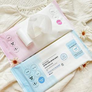 [레시피박스]울트라케어 건조기 드라이 향기 시트 2개 총 80매 (무향,체리블라썸향)