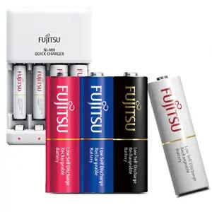 후지쯔 Ni-MH AA/AAA 충전지 (4알)/배터리/충전건전지