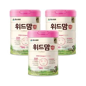 [파스퇴르][본사직영] 위드맘 제왕 3단계 3캔