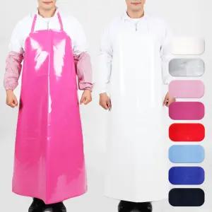 PU 롱 방수양면 앞치마 수산시장 횟집 작업장 업소 단체 AGAV80