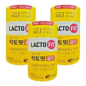 종근당건강 락토핏 생유산균 골드 2g x 50포 3통 HI