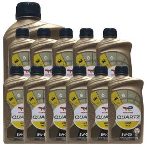 토탈 쿼츠 이네오 넥스 5W30 1L x 12개 1박스 가솔린 디젤 겸용 100% 합성 엔진오일