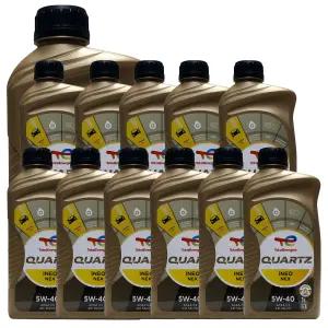 토탈 쿼츠 이네오 넥스 5W40 1L x 12개 1박스 가솔린 디젤 겸용 100% 합성 엔진오일