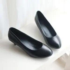 [라일리의류] Rly 빅사이즈가능 오피스룩 로우힐 펌프스 P808-1B