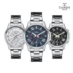탠디시계 다이아몬드 남성 메탈 손목시계 DIA-3924