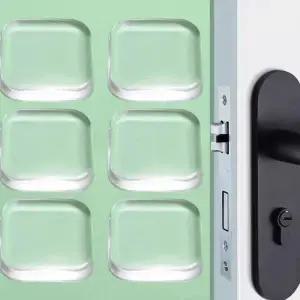 [알티피아]6p 문쾅 방지 투명 도어 가드 방문 범퍼 실리콘 쿠션