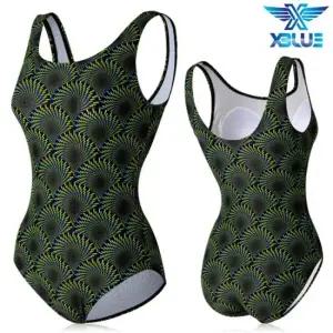 XBLUE 여성 아쿠아로빅용 원피스 수영복 0W13225 핫템