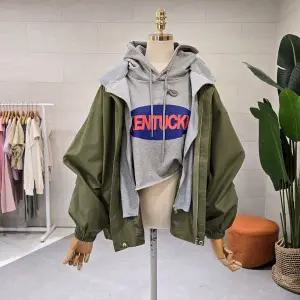 [대구백화점] [에잇컨셉]루즈핏 후드탈착 야상점퍼(C24J7FJP008)