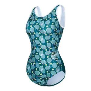 [롯데백화점]레노마 여성 테니스 U백 원피스 실내 수영복 LS2E809_GN