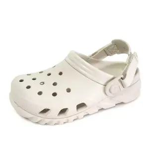 크록스 듀엣 맥스2 K 클로그 아동 샌들 스투코 208774-160