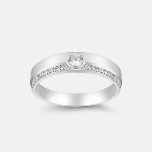 [메트로시티 주얼리] 이터니타 14K 화이트 링 A231DR3083W4A