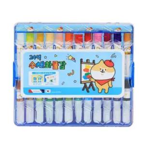 Q 9000 수채화물감 24색 블루 모닝글로리