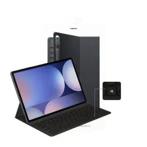 [아트박스]/삼성전자 정품 갤럭시탭 S10+ S9+ AI 슬림 키보드 북커버 EF-DX820