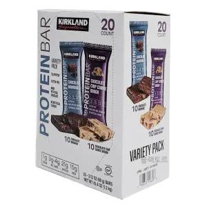 커클랜드 프로틴바 1.2kg 60g X 20입 단백질바 헬스 단백질보충 코스트코 다이어트간식 에너지바