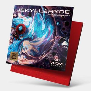 엑시옴 지킬앤하이드 /C52.5/C55.0/C57.5/C55 점착 탁구 러버/휴고 칼데라노 선수 사용