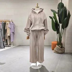 [대구백화점] [에잇컨셉]삥줄 후드집업 와이드 팬츠세트(C24J7FTP019)