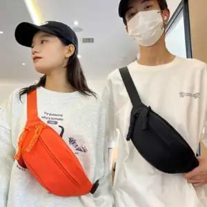 ONM 남녀 패션 힙색 공용 공항 커플 해외 여행 슬링 백