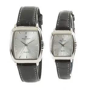 BELCARINO 모던타임즈 정장시계 커플 손목시계-W545601