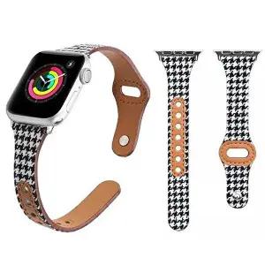 애플워치 호환 클래식 체크 스트랩 38-40-41mm블랙-WC565AA