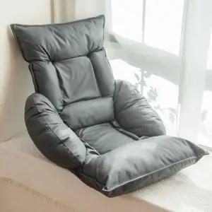 쇼파 소파 페브릭 천소파 푹신한 좌식리클라이너 접이식 팔걸이 등받이 그레이 S508
