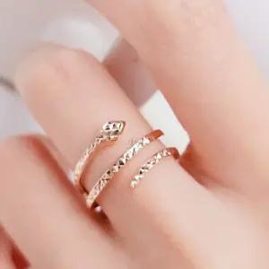 14k 라이트 스네이크링 반지