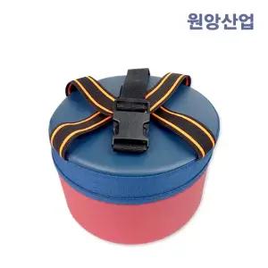 작업방석 투톤 허리버클형 소 25X12cm  밭일 농사의자 텃밭 갯벌 엉덩이의자 농사방석