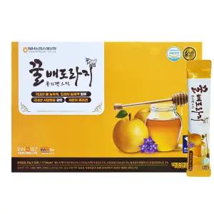 더존건강 꿀배도라지 콜라겐스틱 26포 배농축액 도라지배스틱