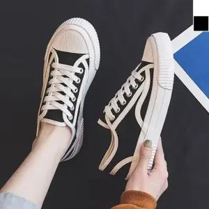 ONM 여자 배색라인 스타일 단화 1P 데일리 고품질 운동화