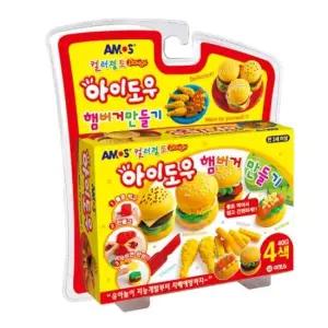 아모스 아이도우 햄버거 40gX4p)