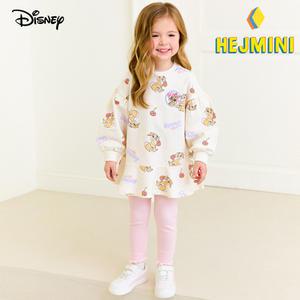 [헤이미니] [디즈니]미스버니 미니플라워롱티레깅스상하복