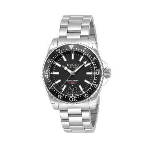 구찌 YA136301 다이브 남성 메탈 쿼츠 40mm(YA136301A)