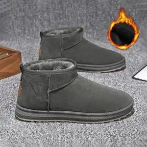 ONM 스웨이드 숏부츠 3색 방한 앵클부츠 겨울 털 남자