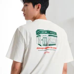 [요넥스][할인 ] 요넥스 배드민턴 오버핏 캐주얼 반팔 티셔츠 243TS048U
