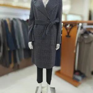 리버시블 체크 핸드메이드  코트