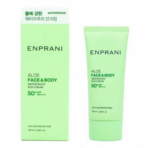 수상 레저 스포츠 물놀이 알로에 수분 에센스 선크림 SPF50+100ml 실외용