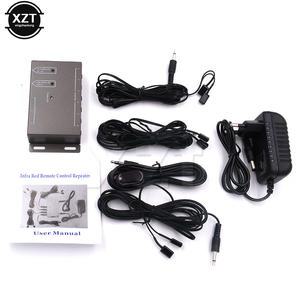 IR 적외선 리모컨 리피터 익스텐더 키트 1 리시버 시스템 포함 6 이미터 핫 DC 미국/EU