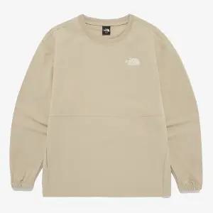 [노스페이스] [노스페이스 공식] NM5MQ51B 남성 엑시스 크루넥_LIGHT BEIGE