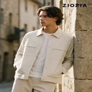 [지오지아]세미오버핏 심플 트러커 점퍼 (ABD2JJ1103)