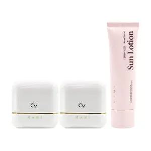 KAHI 가히 캐비어 선스틱 2개+아쿠아 쉴드 선로션(선크림)