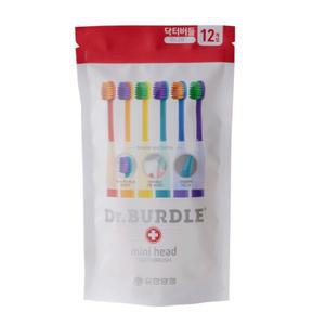 유한양행 닥터버들 2단 미세모 칫솔 초소형 미니헤드 12개입