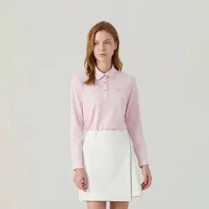 [슈페리어]  (정가178000)여성 기본 카라 티셔츠 핑크 (IW0FTTY10173)