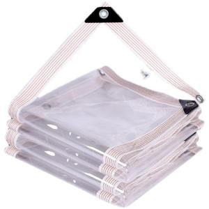 방풍 투명 비닐 천막 커튼 방수포 대형 4x5m 칸막이