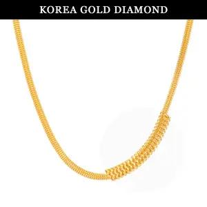 [한국금다이아몬드] 순금 목걸이 24k 금 여자 뉴맵시 체인 11.25g